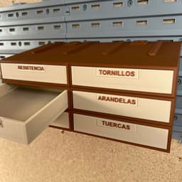 Push to Open Infinite Storage v2 - French system 3d model