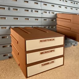 Push to Open Infinite Storage v2 - French system 3d model