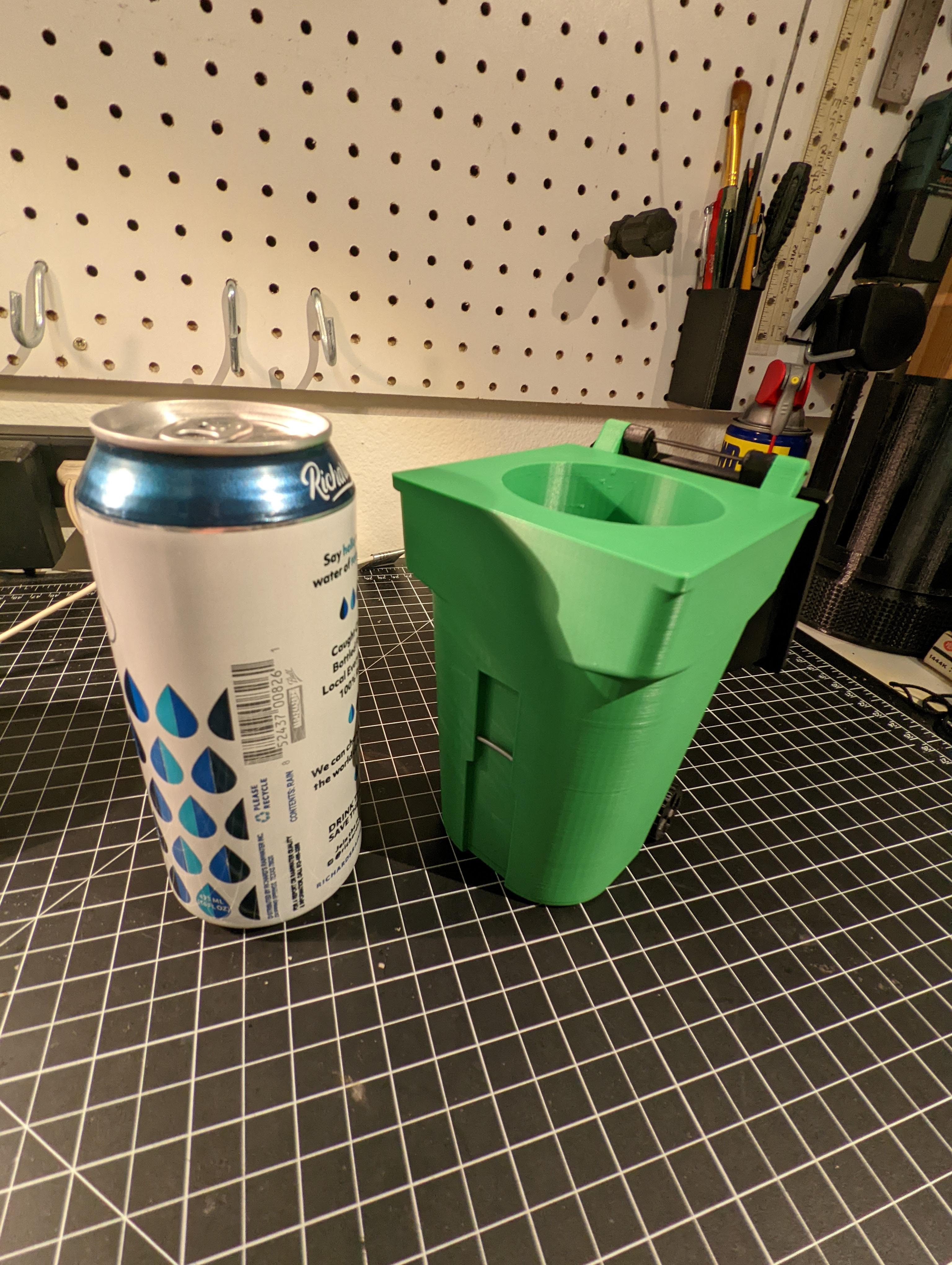 Trash Can Cup 16 oz 3d model