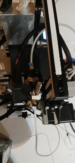 PTFE Tube Mount For Ender 3 3d model