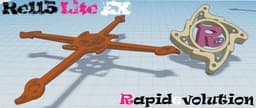 Re115 Lite EX - Rapidevolution 115mm (3") Printpick FPV Frame 3d model