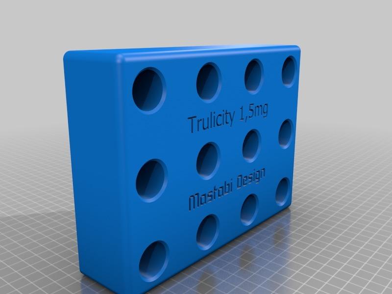 Trulicity stand 3d model