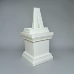 Slab Pedestal – Graded Card Display Stand 3d model