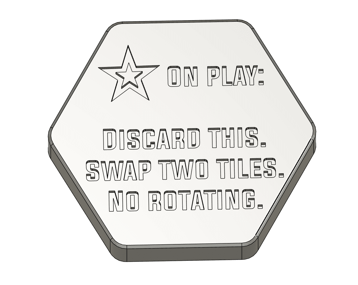 Hextraction Swap Tile ! 3d model