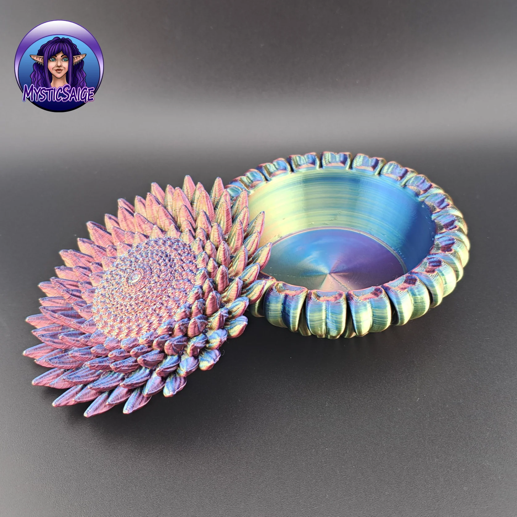 Sunflower Container 3d model