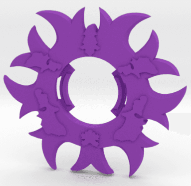 BEYBLADE MEPHILES | SONIC THE HEDGEHOG SERIES 3d model