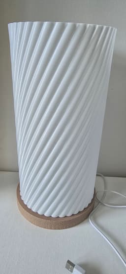 MOKA Design Spirala table lamp.stl 3d model