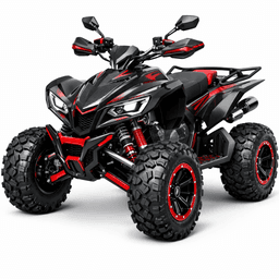 ATV Quad Bike Off-Road Vehicle 3d model
