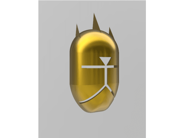 Mask Of Life(Comic Version) 3d model