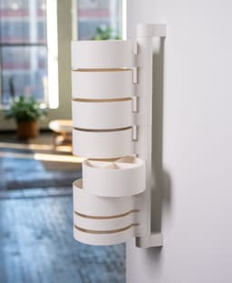 Wall Mounted Storage Bins 3d model