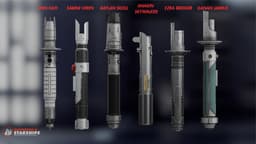 VSS Wave 3 - Hero Lightsabers 3d model