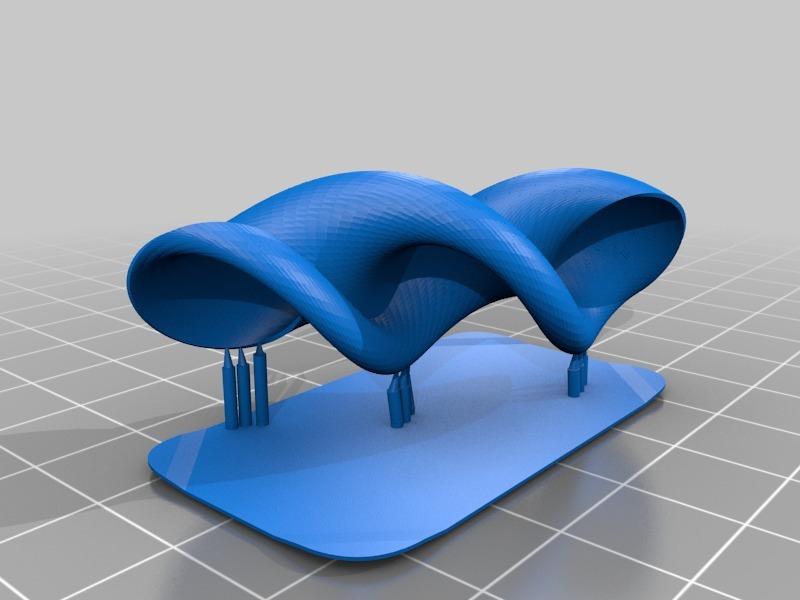 Inside Out Twisted Shell - Minimal Surface #3 3d model