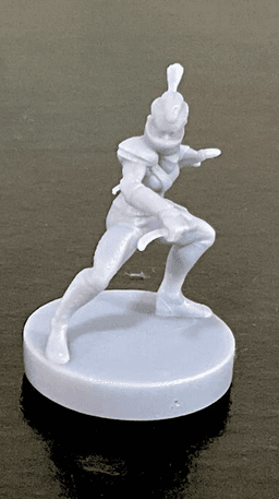 Female Rogue 35mm DnD Mini (Battle Pose) 3d model