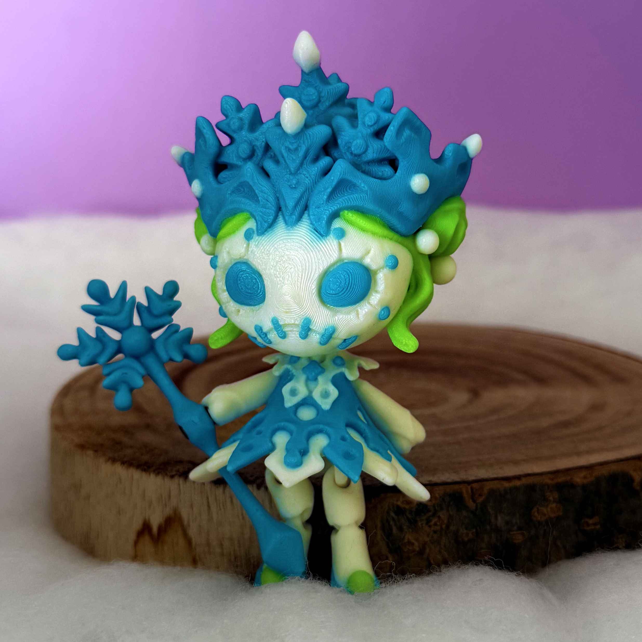 Iselyn - The Winter Sovereign 3d model