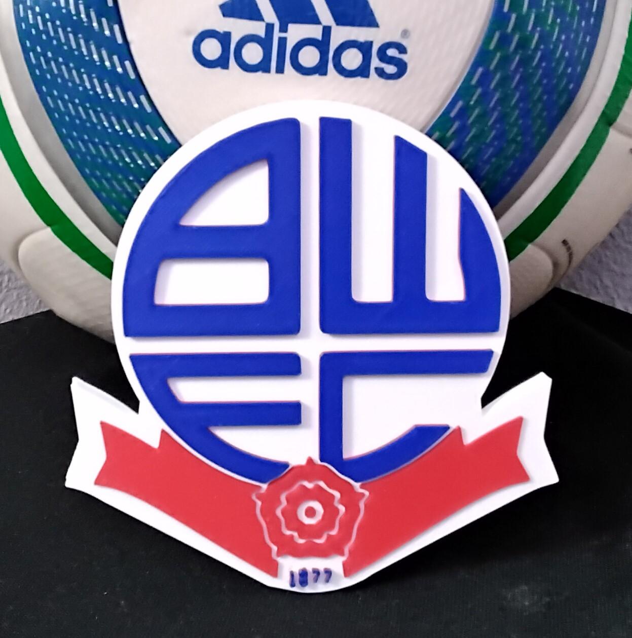 Bolton Wanderers FC coaster or plaque 3d model