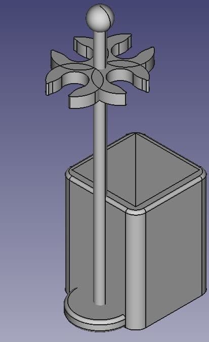 tooth brush stand.stl 3d model