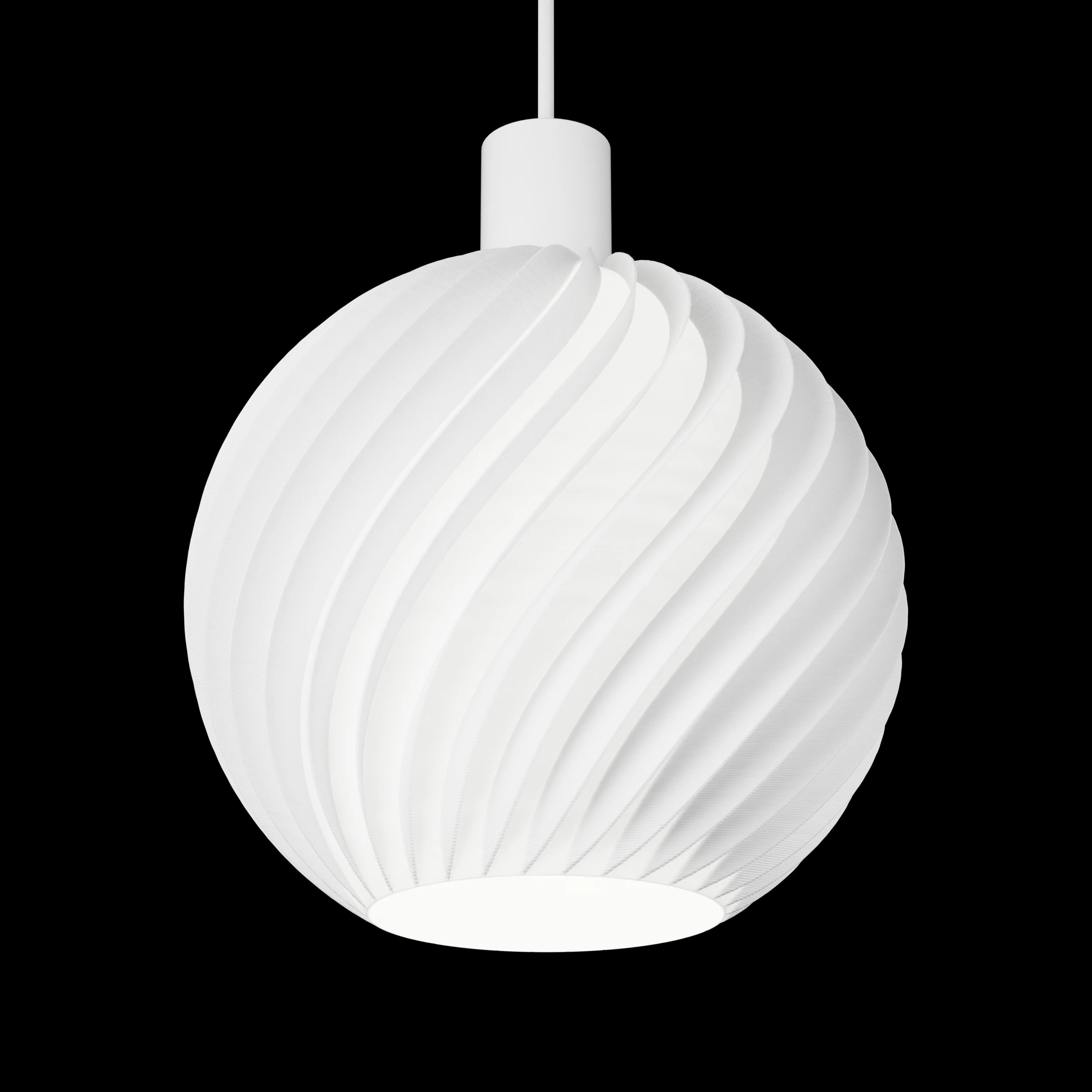 BALL WAVE LAMPSHADE 3d model
