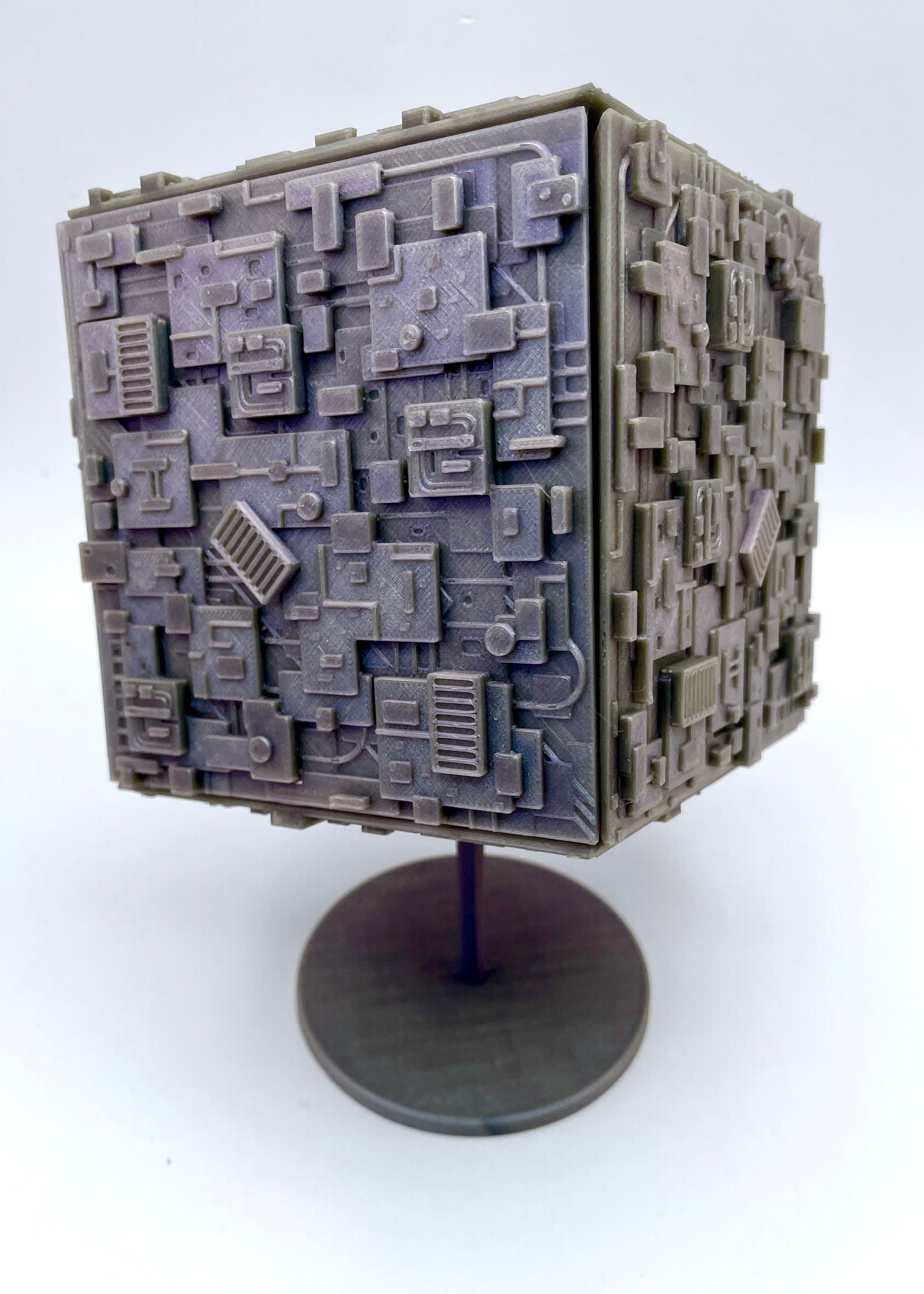 Borg Cube - Polymaker Starlight Mercury! - 3d model