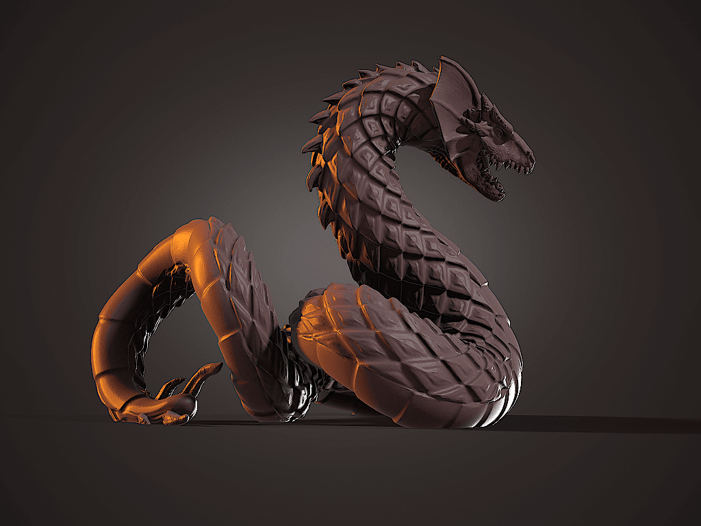 Basilisk.stl 3d model