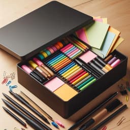 Organizer Box with Lid 3d model