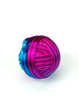 Yarn Ball: Container keychain 3d model