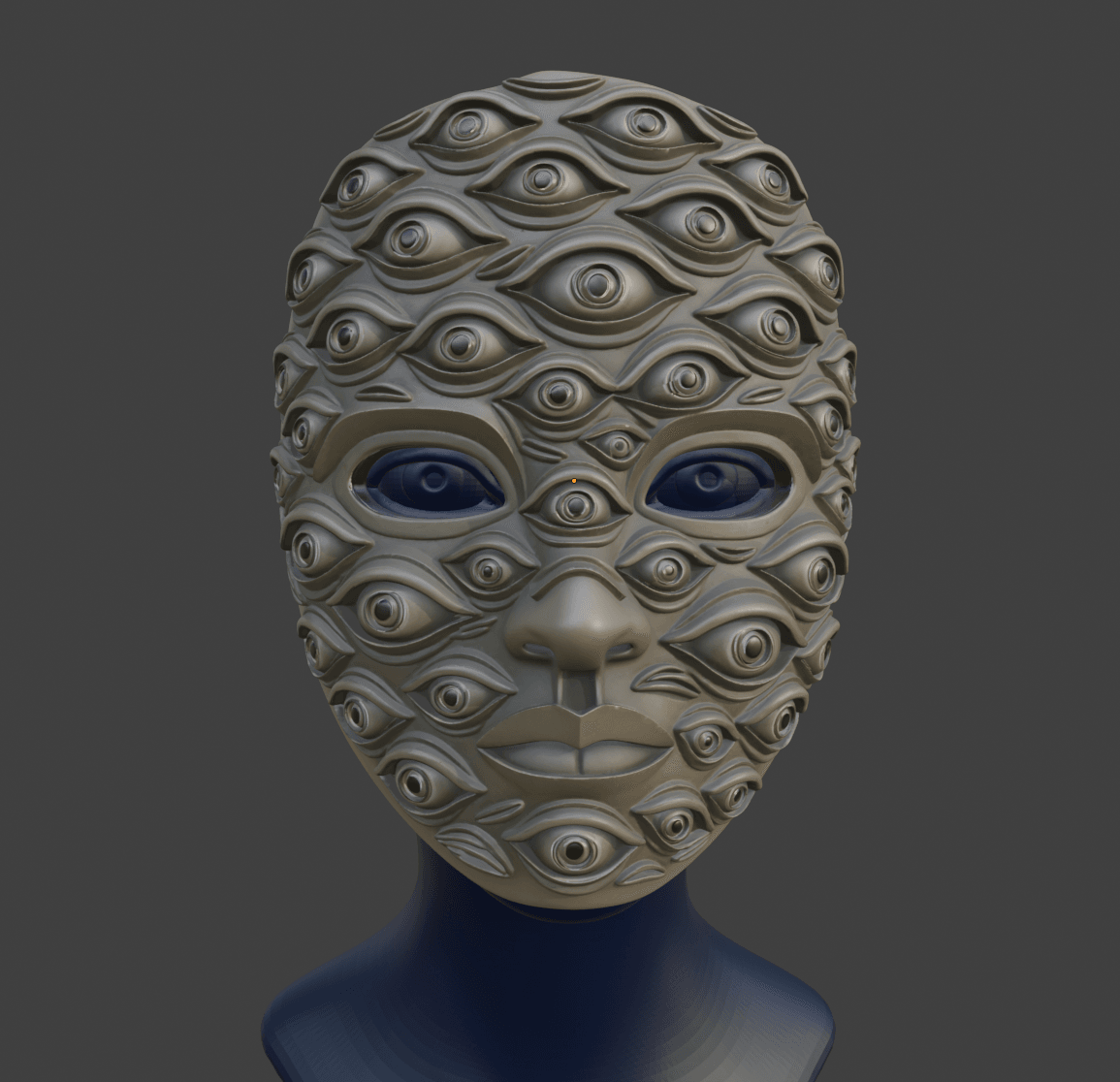Angel Eyes Mask 3d model