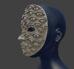 Angel Eyes Mask 3d model