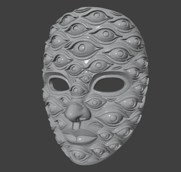 Angel Eyes Mask 3d model