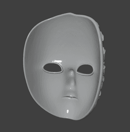 Angel Eyes Mask 3d model