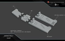 SAPD Shoulder Communicator - Demolition man 3d model