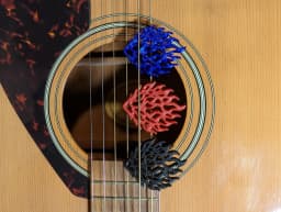 XL Flame Guitar Pick 3d model