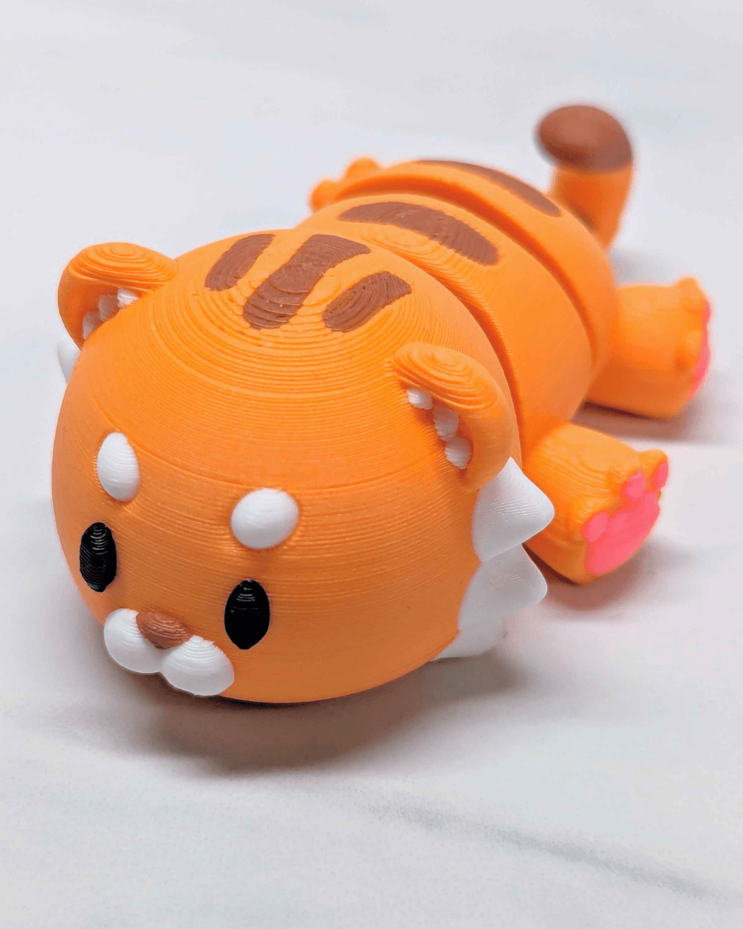 Cute Articulated Tiger! 3d model