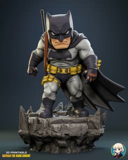 Batman Chibi - Premium Collectible 3d model