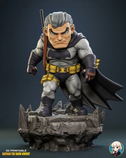Batman Chibi - Premium Collectible 3d model