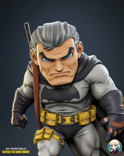 Batman Chibi - Premium Collectible 3d model