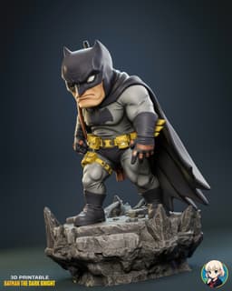 Batman Chibi - Premium Collectible 3d model