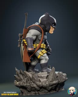 Batman Chibi - Premium Collectible 3d model