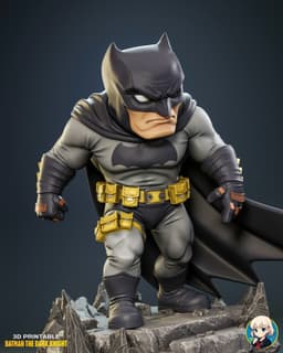 Batman Chibi - Premium Collectible 3d model