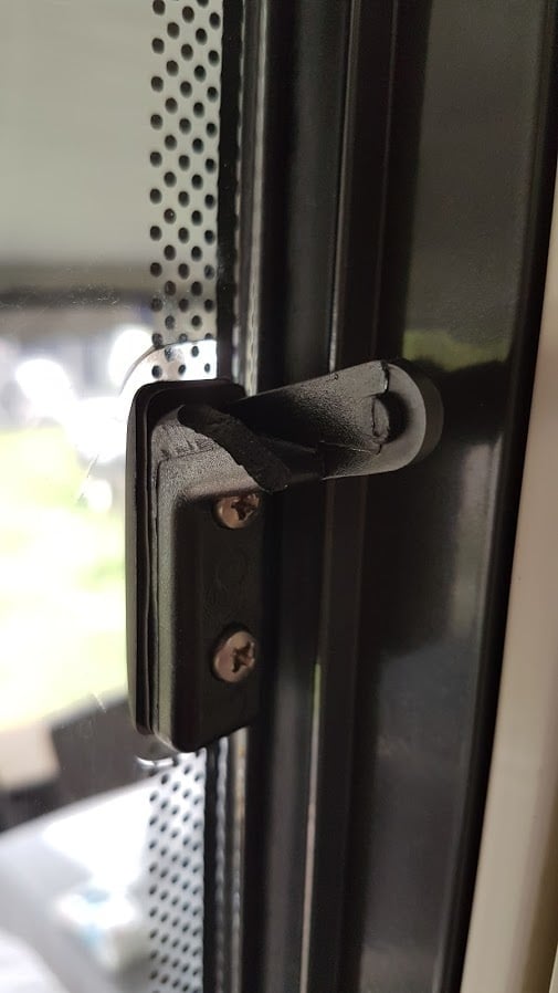 Polyplastic window hinge 3d model