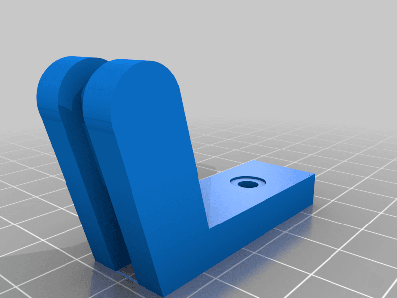 Polyplastic window hinge 3d model