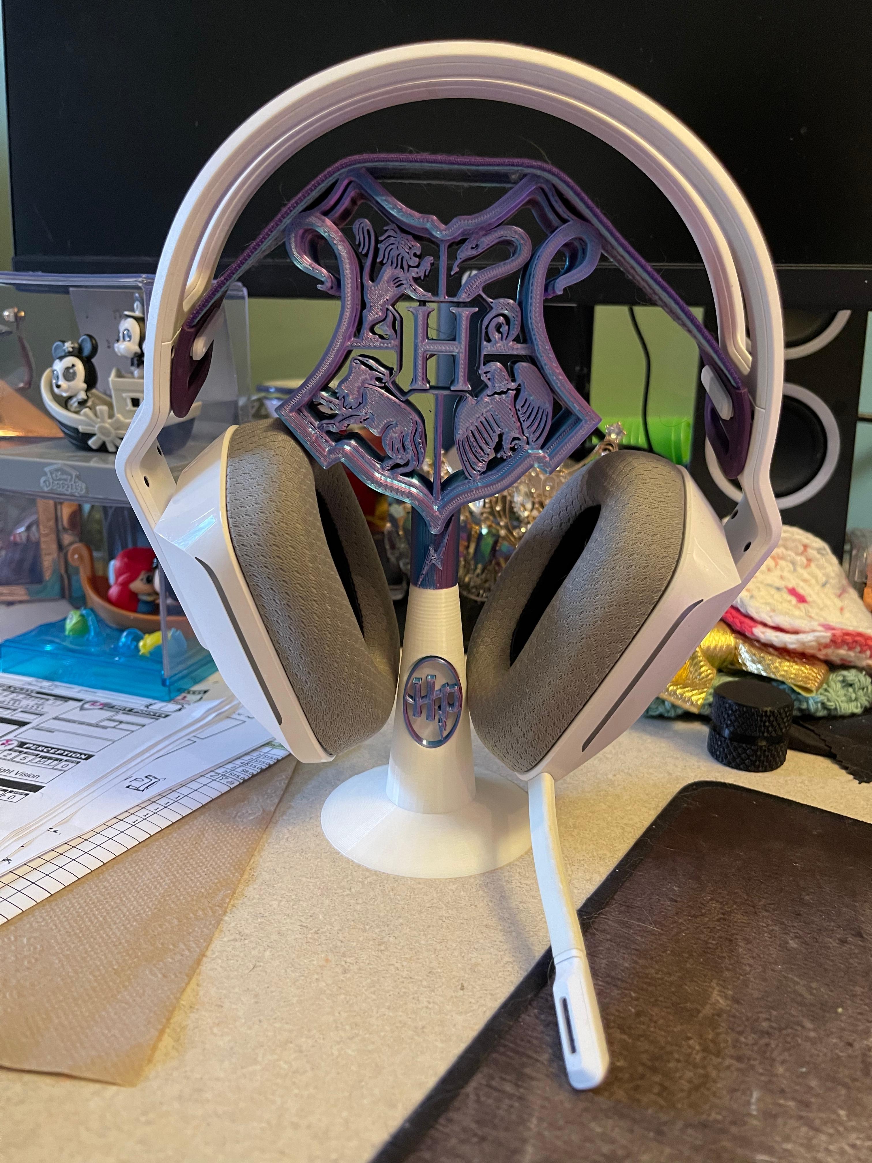 Harry Potter Headphone stand - Printed great and looks fantastic - 3d model