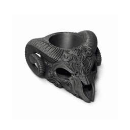 ABSTRACT BOCK PLANTER / MODERN DECOR / GOTHIC DECOR / ABSTRACT SKULL BOCK PLANTER 3d model