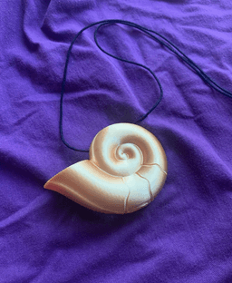 Sea Witch Necklace (Ursula's Shell Necklace from the Little Mermaid) 3d model