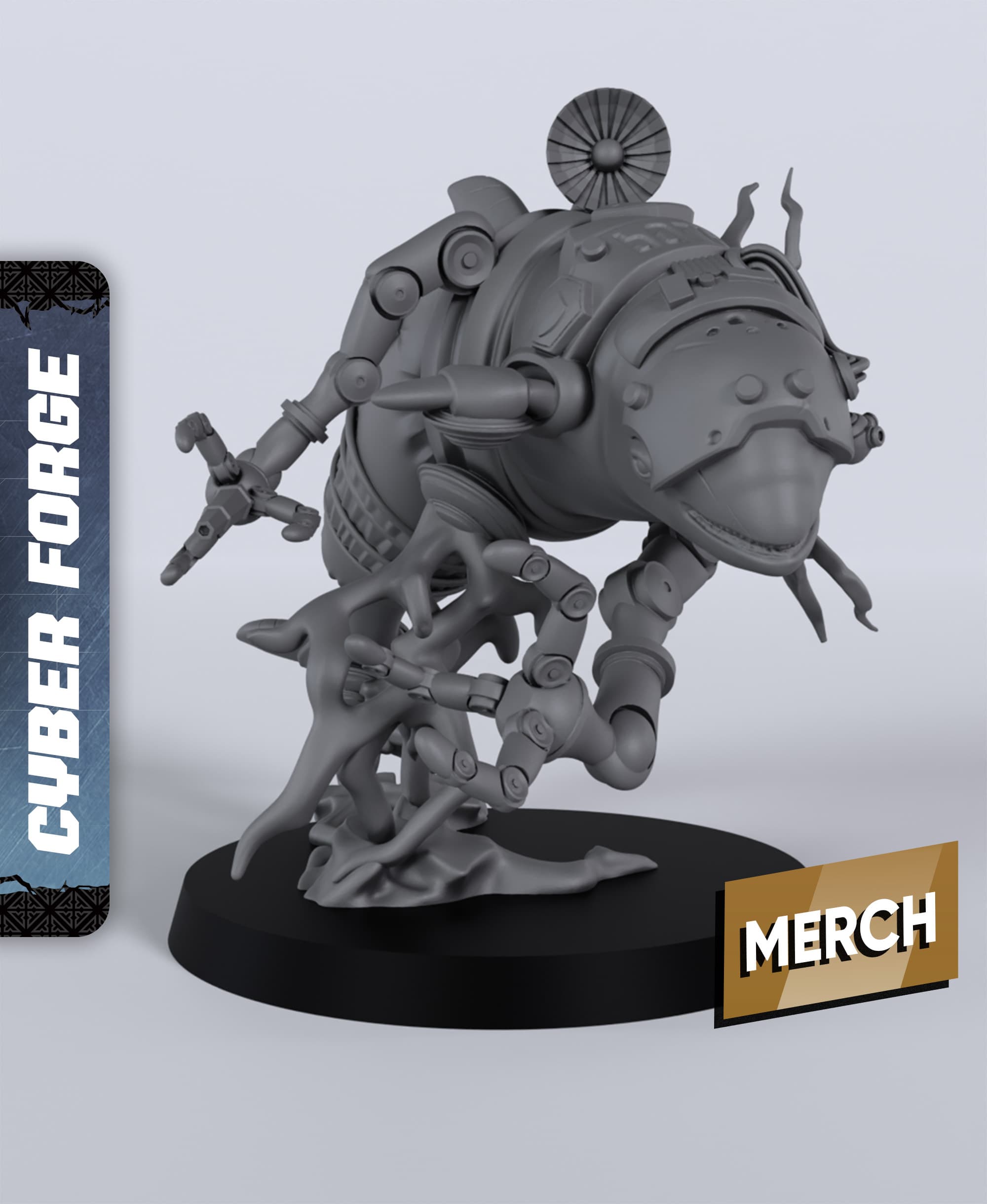 Jones - With Free Cyberpunk - Sci-Fi Gift Ideas for RPG and Wargamers 3d model