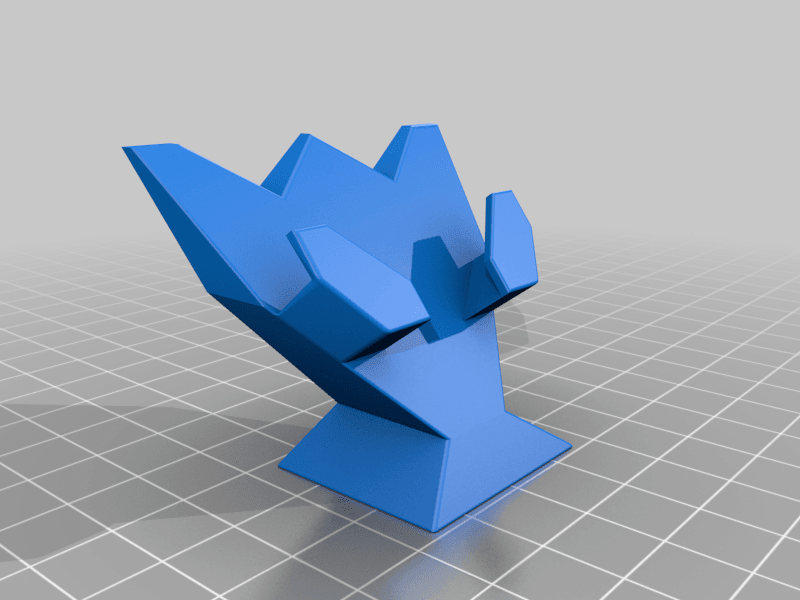 Batarang Justice League Display Base 3d model