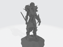 Lady Hellbender v2 3d model