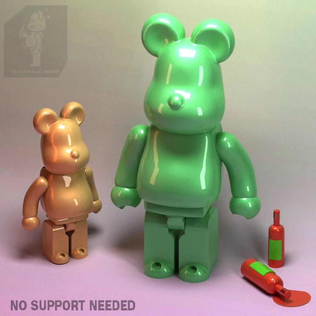 Bear Brick 3d model