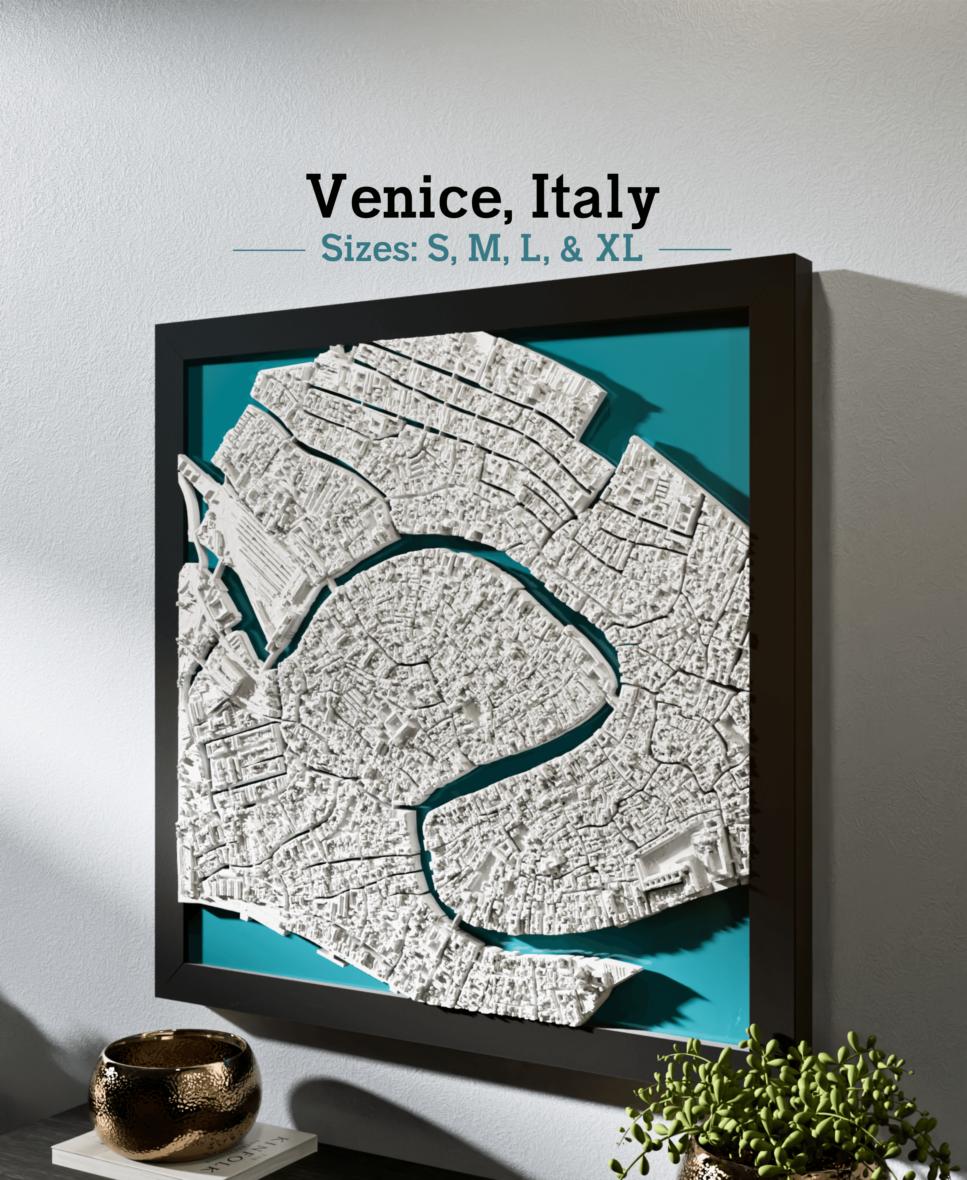 Venice, Italy - S, M, L, & XL 3d model
