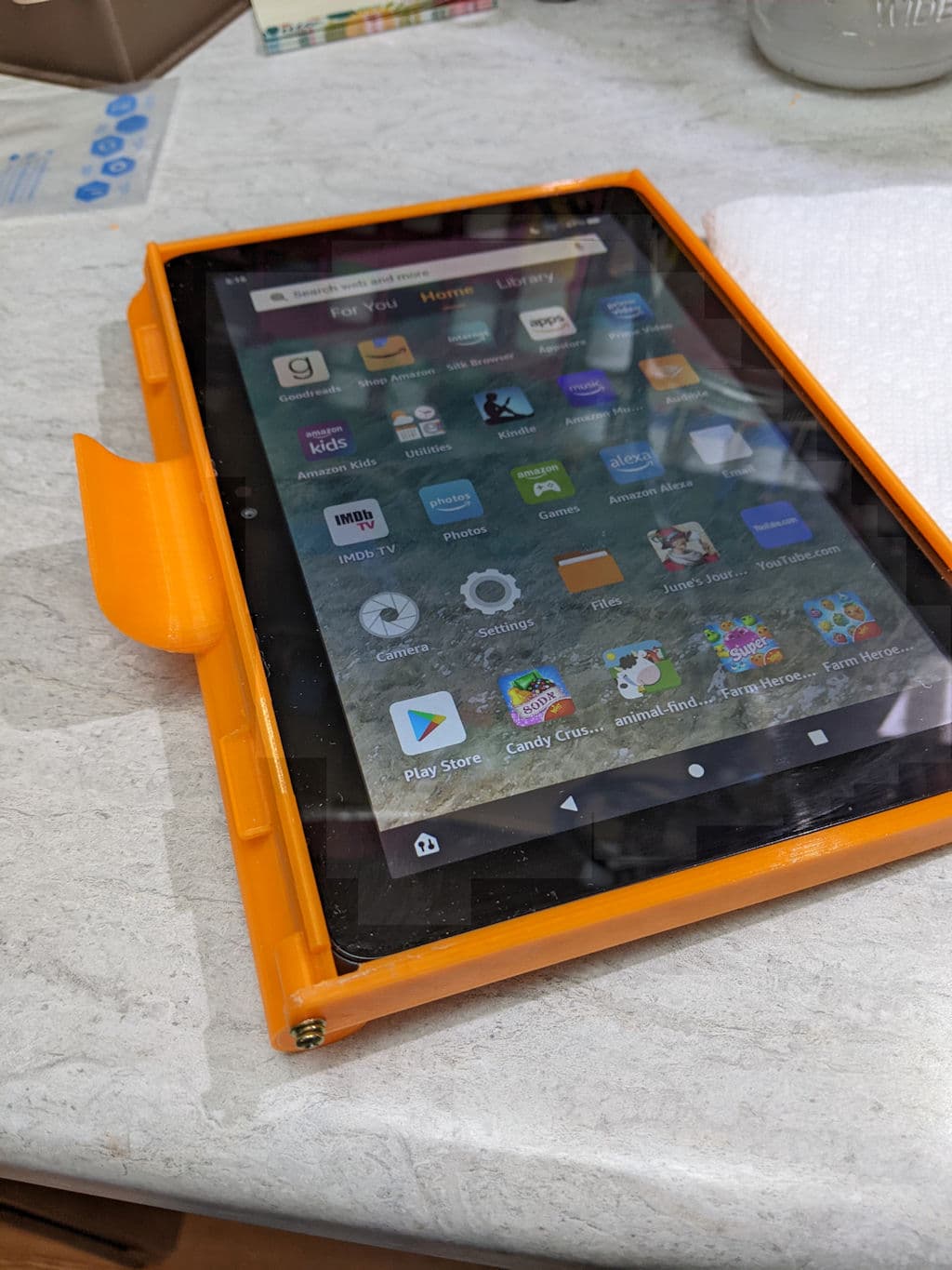 Amazon Fire 7 Tablet arthritis support Aid 3d model