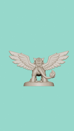 Lion-Bird_The Guardian Beast (Sovereign Chibi Beasts Collection) 3d model